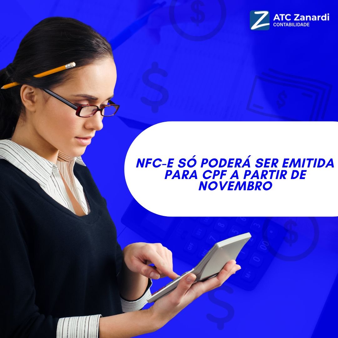 NFC-e só poderá ser emitida para CPF a partir de novembro: entenda a mudança